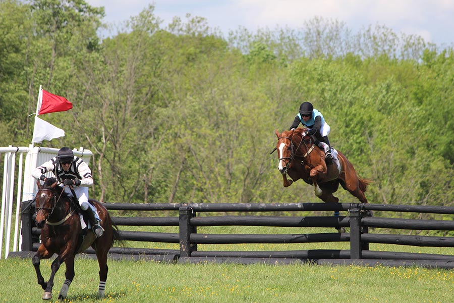 Fritz Boniface on Grand Marnan and Amelia McGuirk on Monstaleur