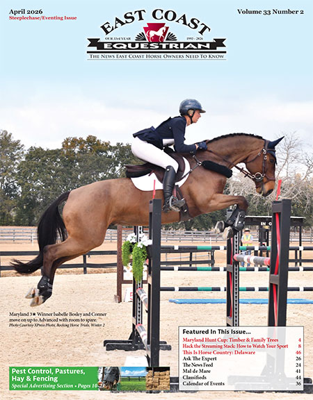 East Coast Equestrian Magazine cover image